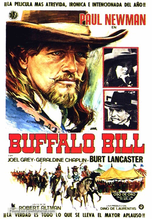 Buffalo Bill and the Indians, or Sitting Bull&#039;s History Lesson - Spanish Movie Poster