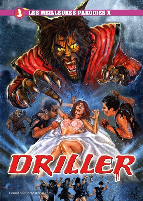 Driller - French DVD movie cover