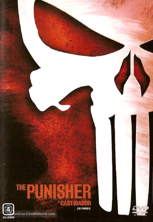 The Punisher - Brazilian DVD movie cover