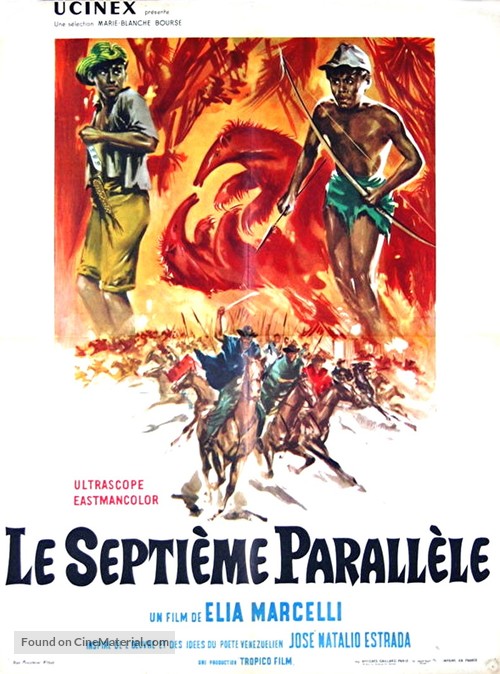 S&eacute;ptimo paralelo - French Movie Poster