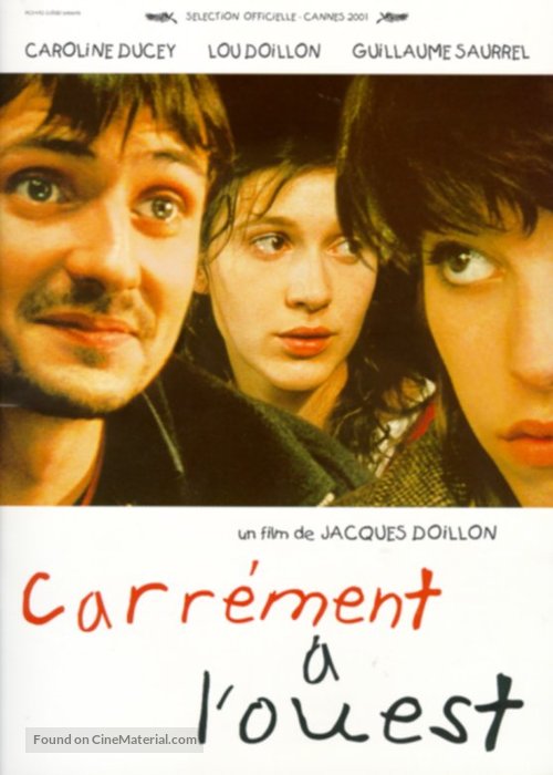 Carr&eacute;ment &agrave; l&#039;Ouest - French poster