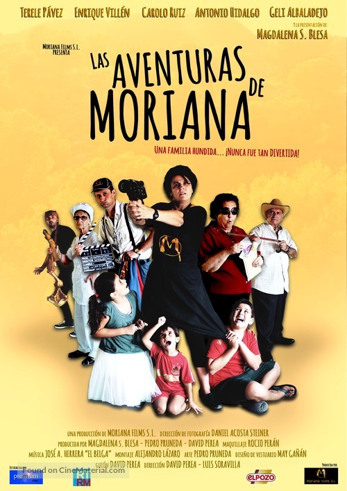 Las aventuras de Moriana - Spanish Movie Poster