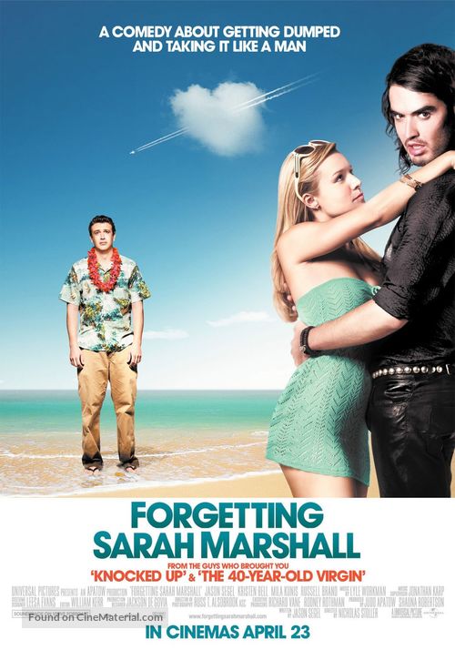 Forgetting Sarah Marshall - British Movie Poster