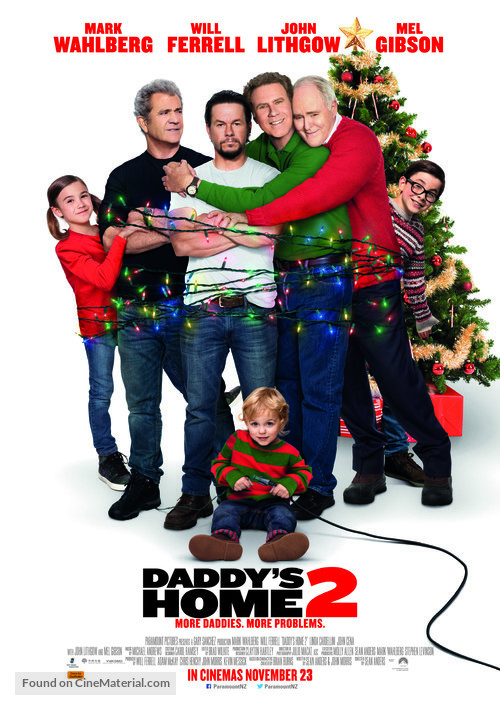 Daddy&#039;s Home 2 - New Zealand Movie Poster