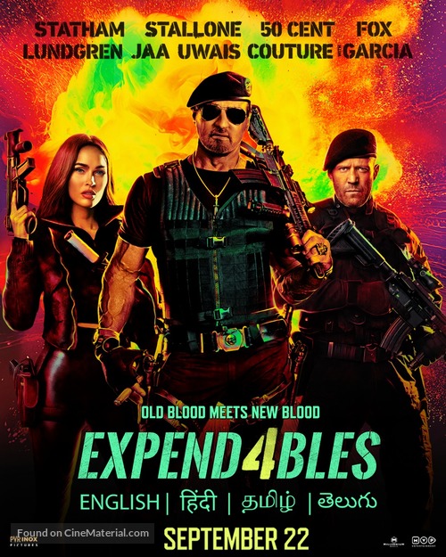 Expend4bles - Indian Movie Poster