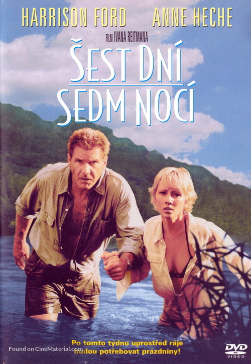 Six Days Seven Nights - Czech DVD movie cover