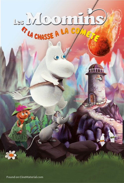 Muumi ja punainen pyrst&ouml;t&auml;hti - French Movie Poster