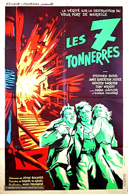 Seven Thunders - French Movie Poster