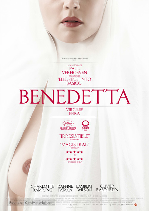 Benedetta - Spanish Movie Poster