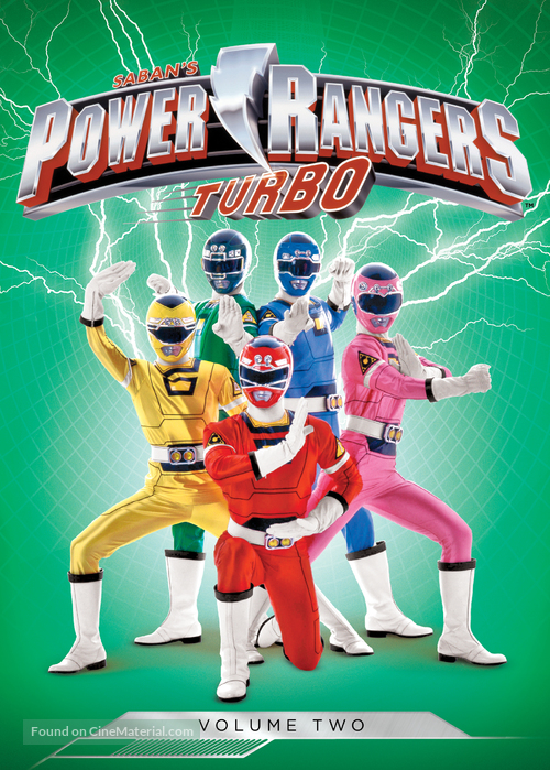 &quot;Power Rangers Turbo&quot; - DVD movie cover