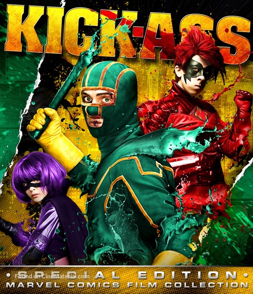 Kick-Ass - Blu-Ray movie cover