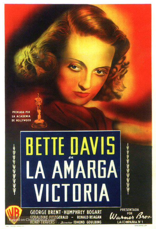 Dark Victory - Argentinian Movie Poster