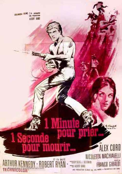 Un minuto per pregare, un instante per morire - French Movie Poster