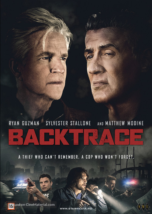 Backtrace - Norwegian DVD movie cover