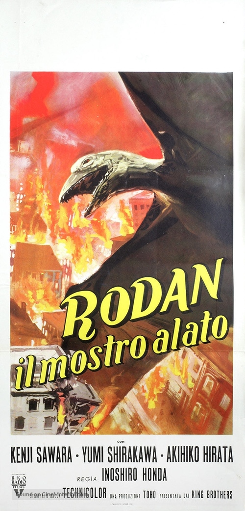 Sora no daikaij&ucirc; Radon - Italian Movie Poster