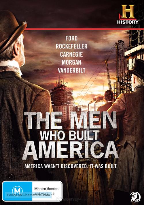 &quot;The Men Who Built America&quot; - Australian DVD movie cover