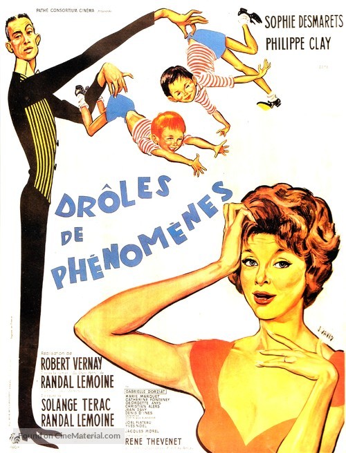 Dr&ocirc;les de ph&eacute;nom&egrave;nes - French Movie Poster