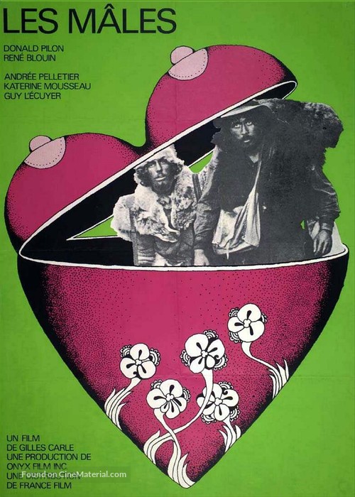 Les m&acirc;les - French Movie Poster