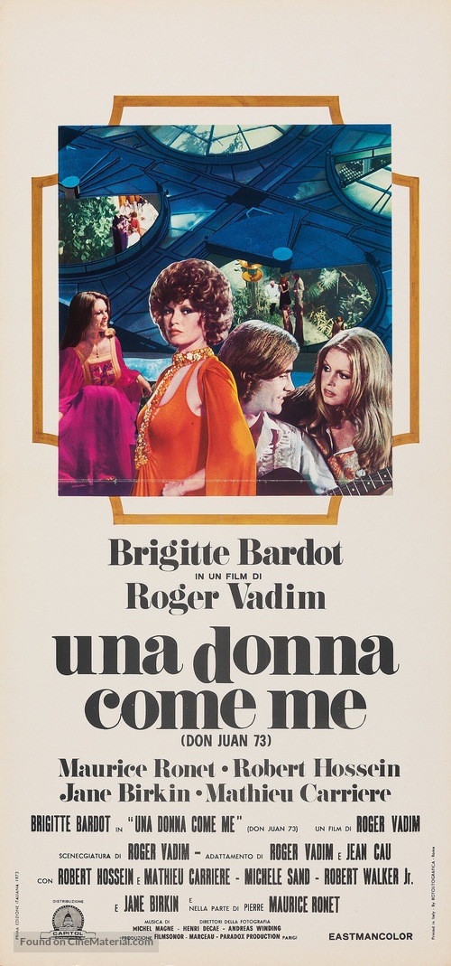 Don Juan ou Si Don Juan &eacute;tait une femme... - Italian Movie Poster