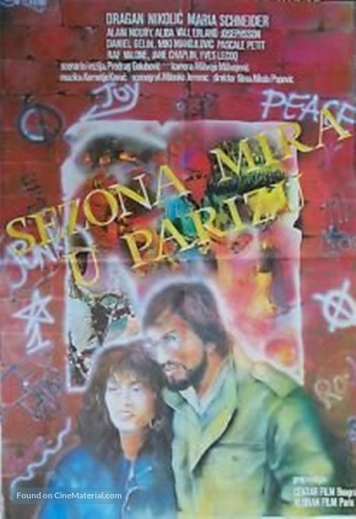 Sezona mira u Parizu - French Movie Poster