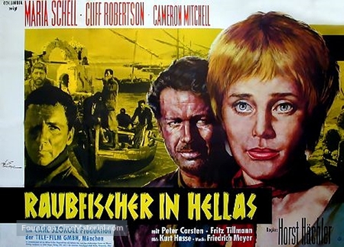 As the Sea Rages - German Movie Poster