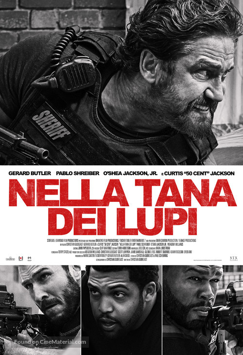 Den of Thieves - Italian Movie Poster