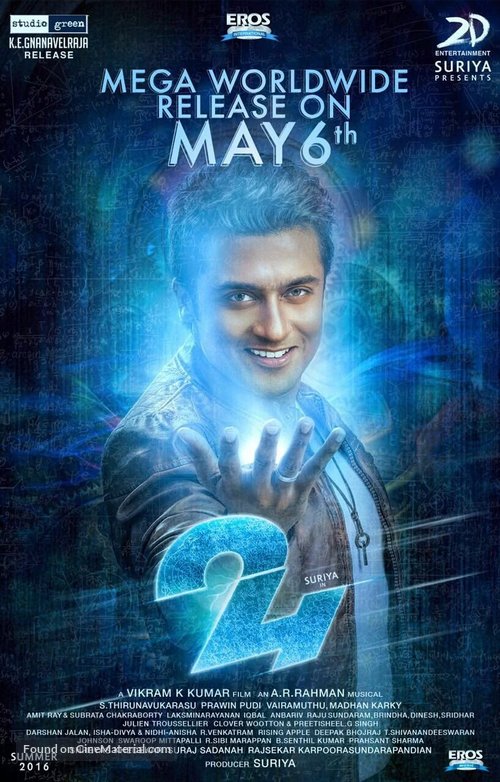 24 - Indian Movie Poster