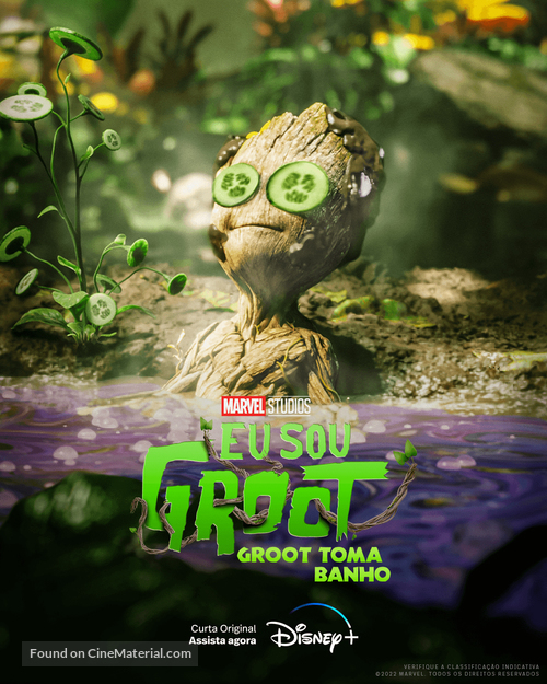 &quot;I Am Groot&quot; - Brazilian Movie Poster