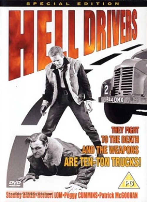 Hell Drivers - British Movie Cover