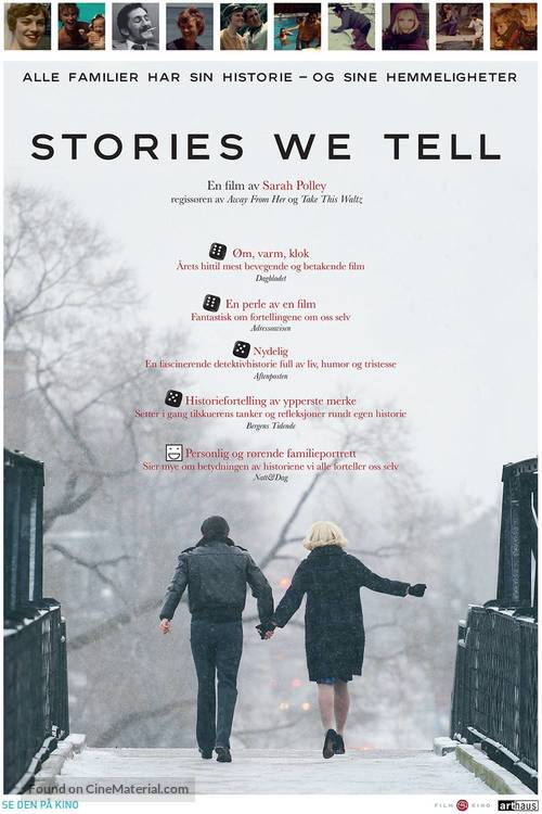 Stories We Tell - Norwegian Movie Poster