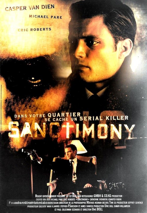 Sanctimony - French DVD movie cover