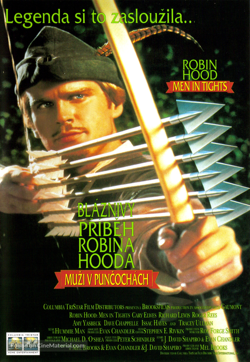 Robin Hood: Men in Tights - Czech DVD movie cover