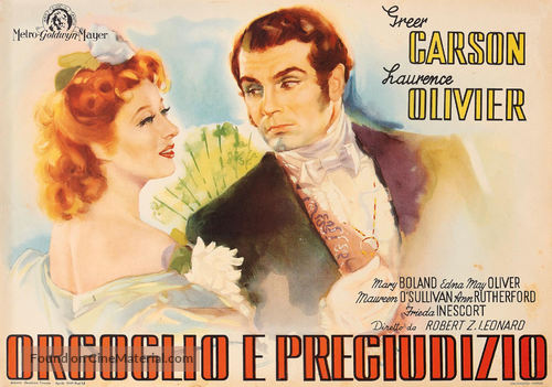 Pride and Prejudice - Italian Movie Poster