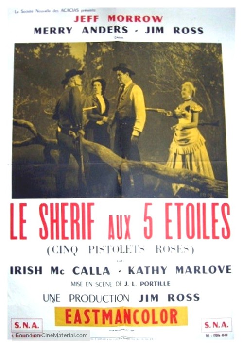 Five Bold Women - French Movie Poster