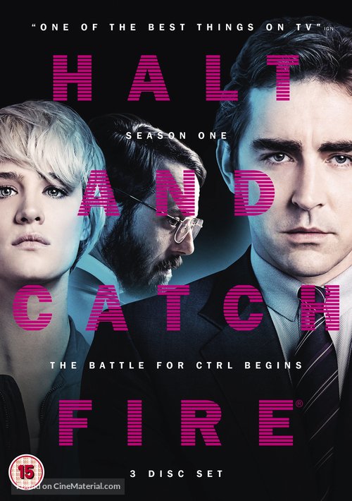 &quot;Halt and Catch Fire&quot; - British DVD movie cover