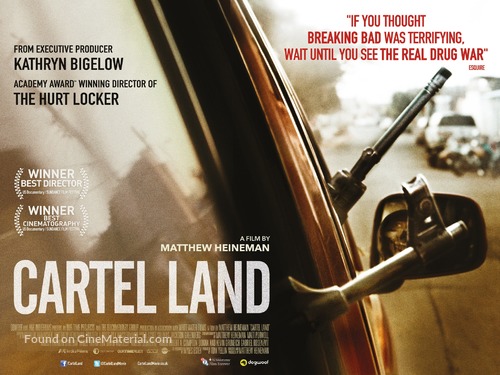 Cartel Land - British Movie Poster
