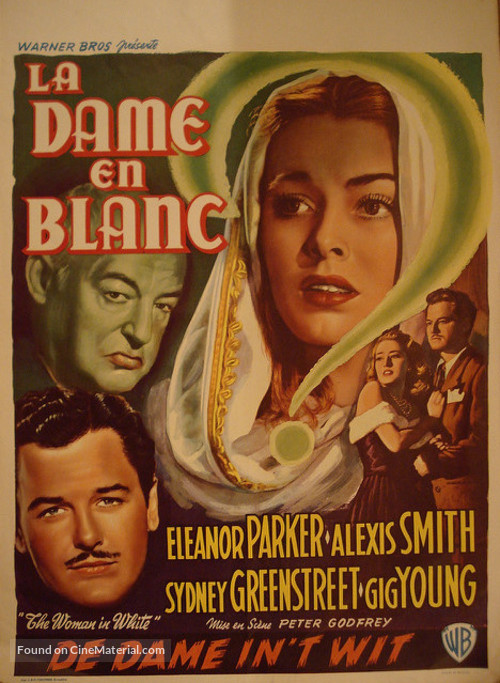 The Woman in White - Belgian Movie Poster