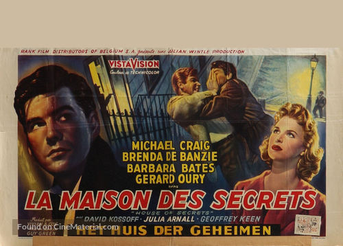 House of Secrets - Belgian Movie Poster