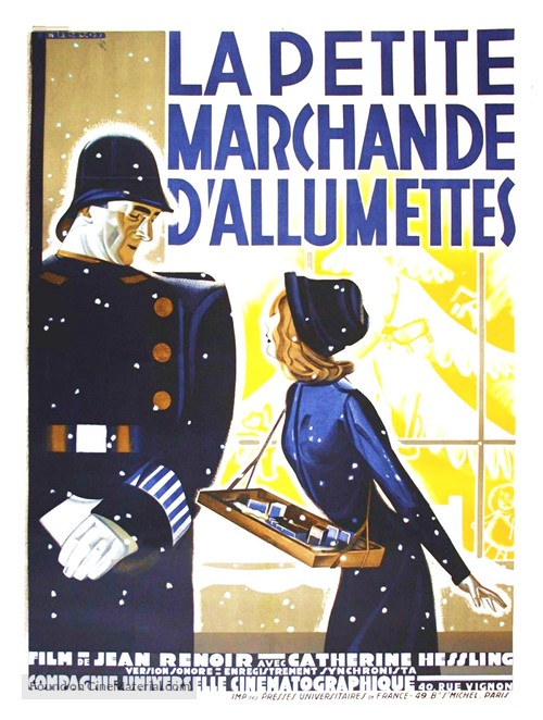 La petite marchande d&#039;allumettes - French Movie Poster