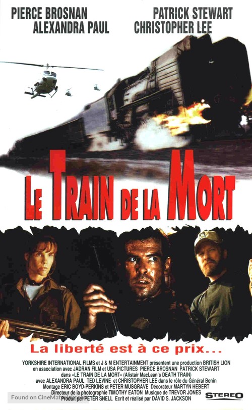 Death Train - French VHS movie cover