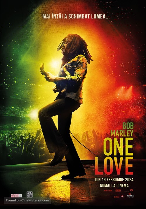 Bob Marley: One Love - Romanian Movie Poster