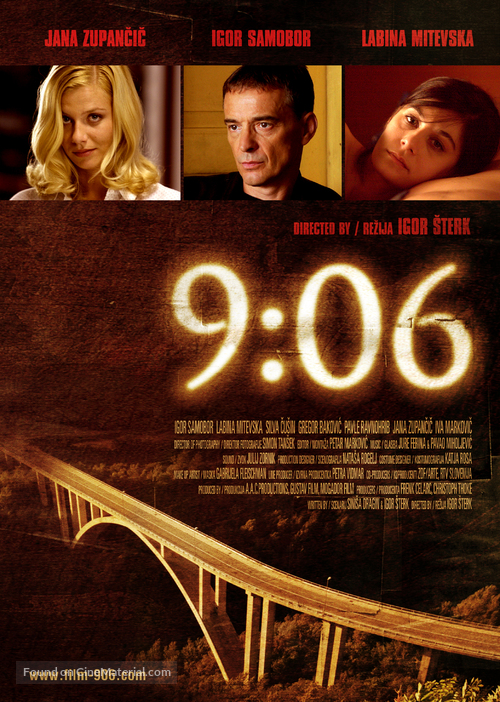 9:06 - Slovenian Movie Poster