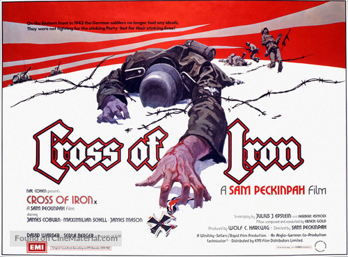 Cross of Iron - British Movie Poster