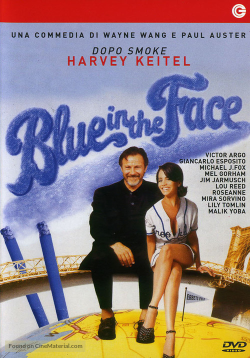 Blue in the Face - Italian Movie Cover