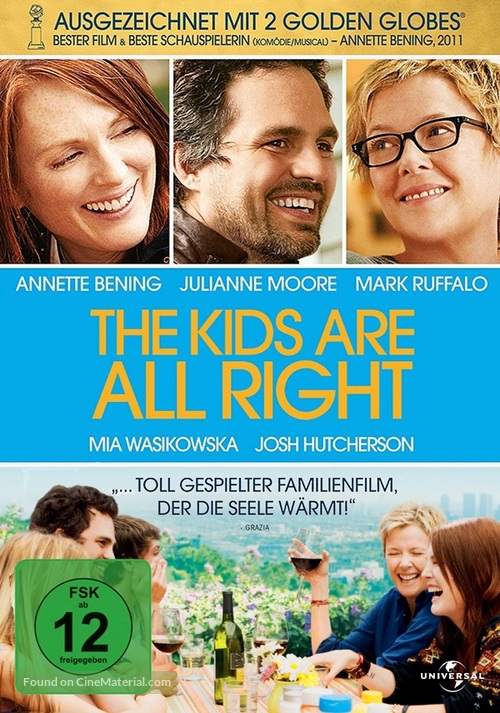 The Kids Are All Right - German DVD movie cover