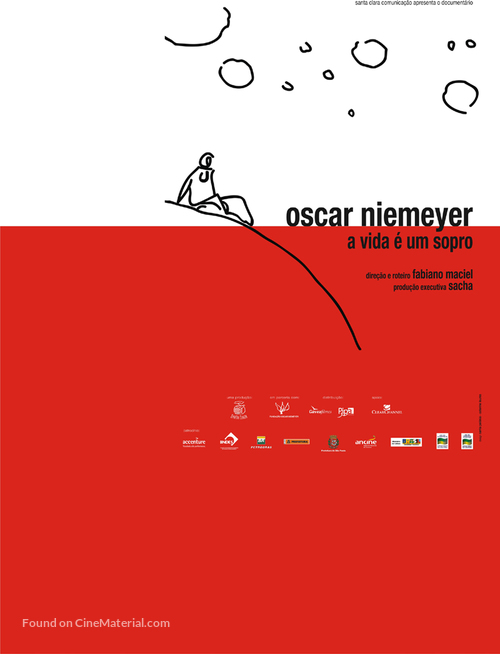 Oscar Niemeyer - A Vida &Eacute; Um Sopro - Brazilian poster