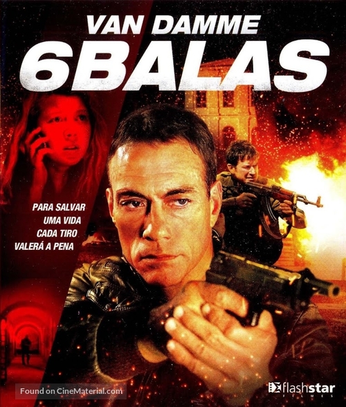 6 Bullets - Brazilian Blu-Ray movie cover