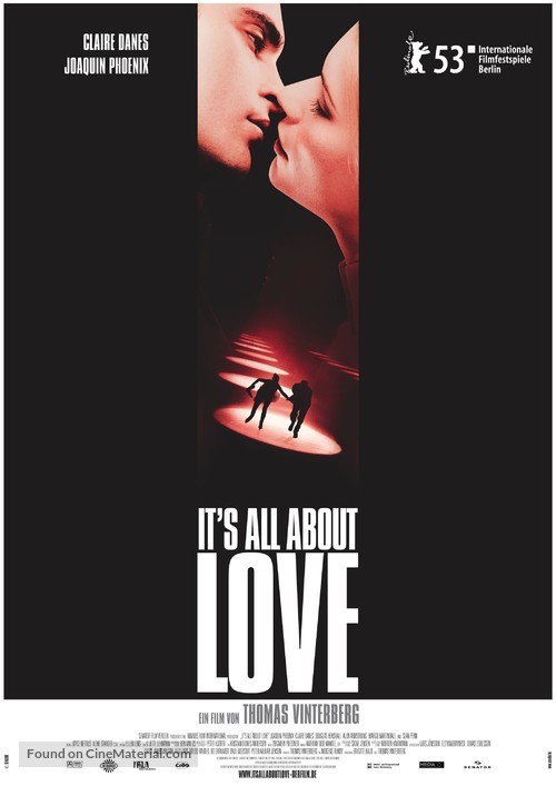 It&#039;s All About Love - German poster