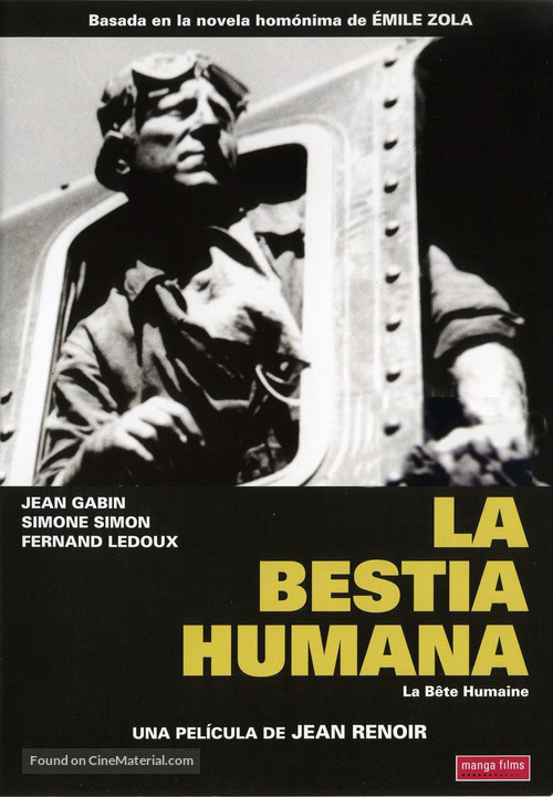 La b&ecirc;te humaine - Spanish Movie Cover