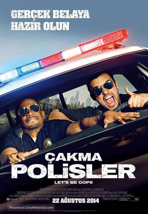 Let&#039;s Be Cops - Turkish Movie Poster